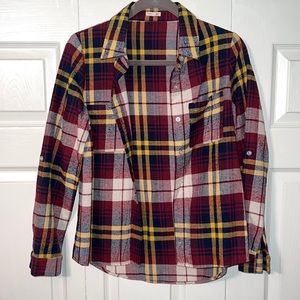 Express Flannel Button Down